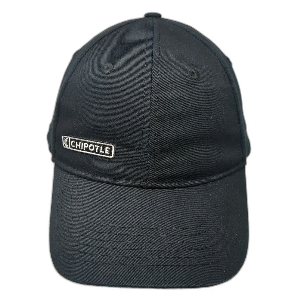 Loomstate Chipotle Hat Black Baseball Cap One Size Organic Cotton Strapback
